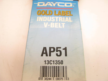 Dayco AP51 Industrial Accessory Drive Belt - 1/2'' X 53''