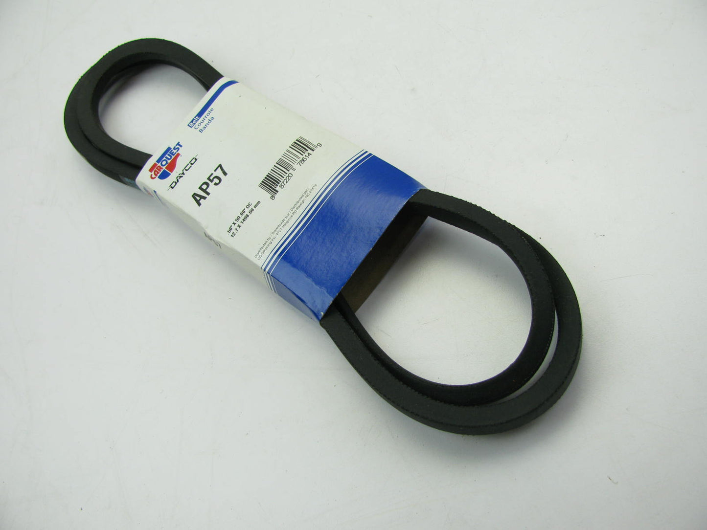 Dayco AP57 Industrial Accessory Drive Belt - 1/2'' X 59''