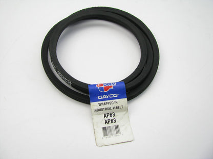 Dayco AP63 Industrial Accessory Drive Belt - 1/2'' X 65''