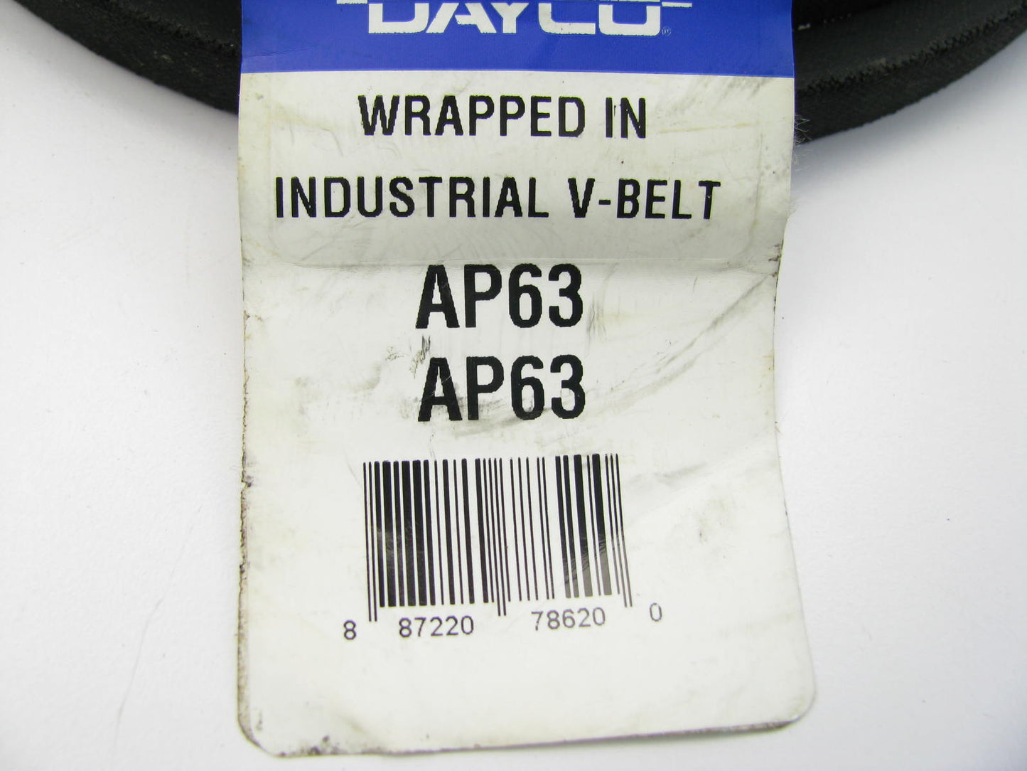 Dayco AP63 Industrial Accessory Drive Belt - 1/2'' X 65''