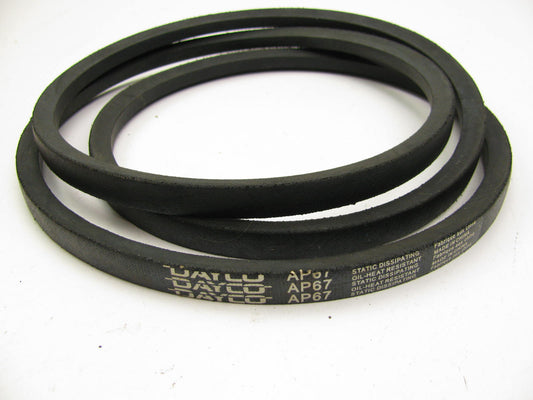 Dayco AP67 Industrial Accessory Drive Belt - 1/2'' X 69''