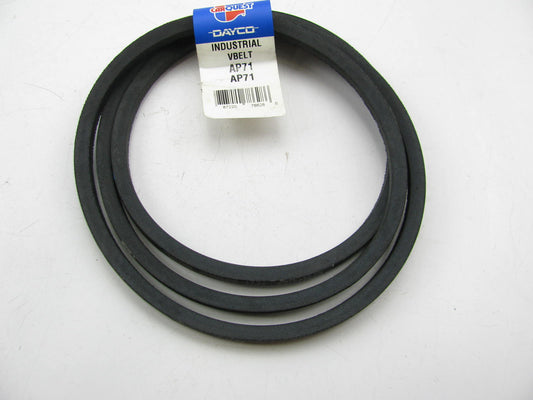 Dayco AP71 Industrial Accessory Drive Belt - 1/2'' X 73''