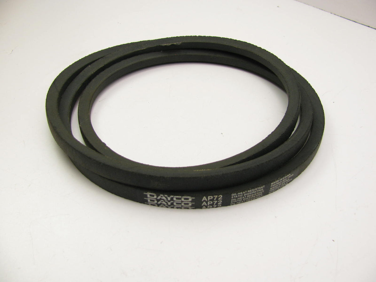 Dayco AP72 Industrial Accessory Drive Belt - 1/2'' X 74''