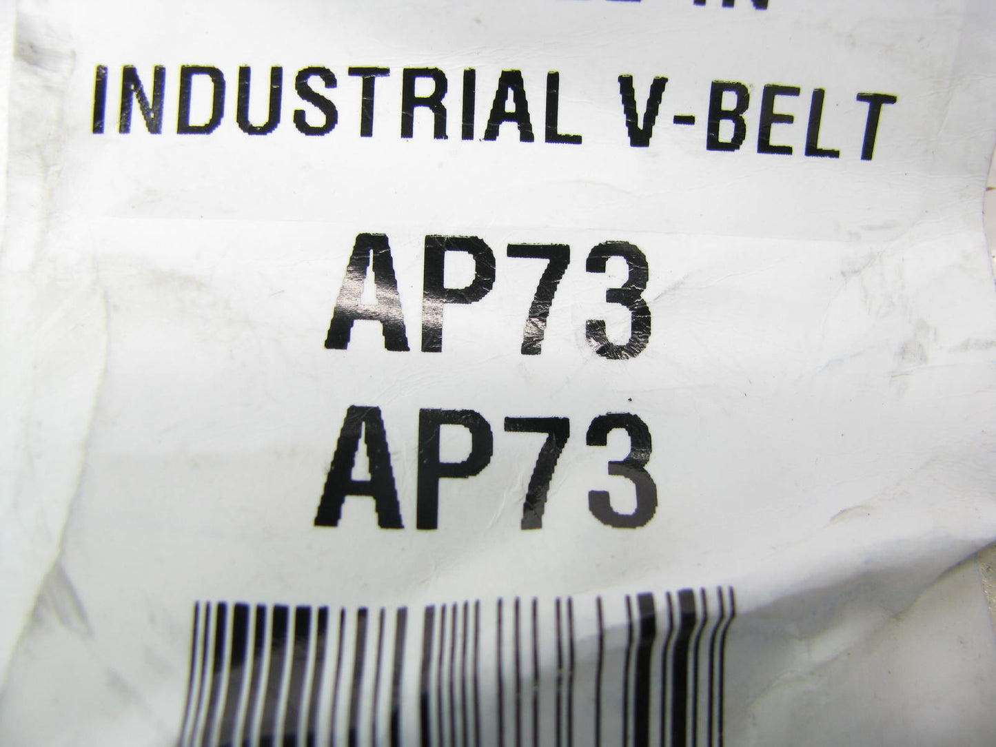 Dayco AP73 Industrial Accessory Drive Belt - 1/2'' X 75''