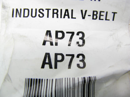 Dayco AP73 Industrial Accessory Drive Belt - 1/2'' X 75''