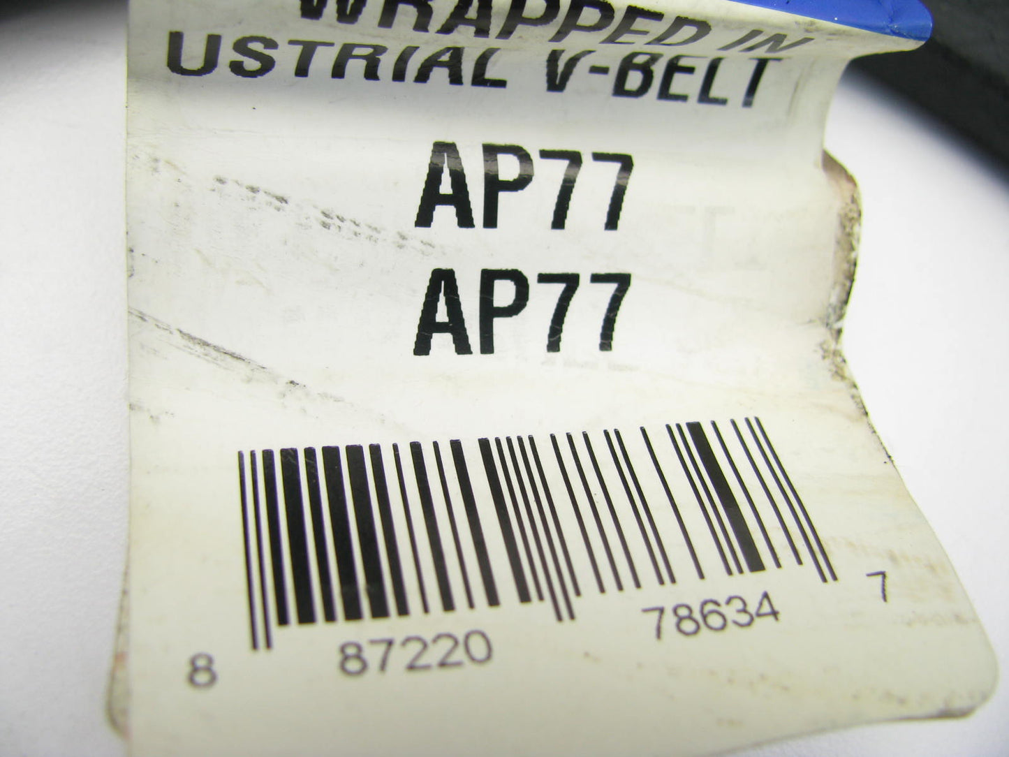 Dayco AP77 Industrial Accessory Drive Belt - 1/2'' X 79''