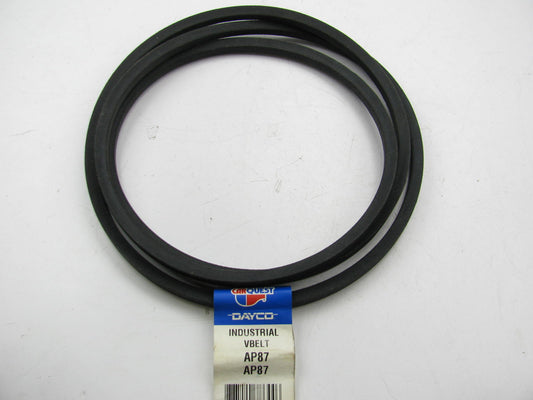 Dayco AP87 Industrial Accessory Drive Belt - 1/2'' X 89''