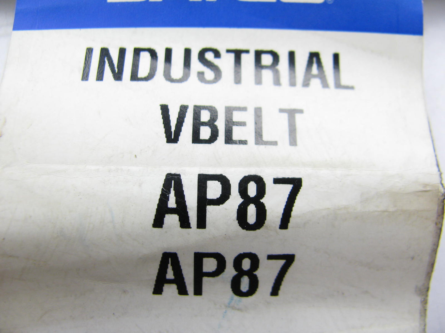 Dayco AP87 Industrial Accessory Drive Belt - 1/2'' X 89''