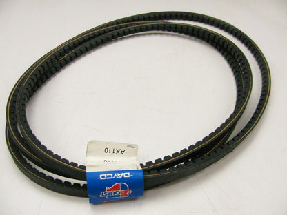 Dayco AX110 V-belt Cogged Industrial Accessory Drive Belt - 1/2'' X 112''