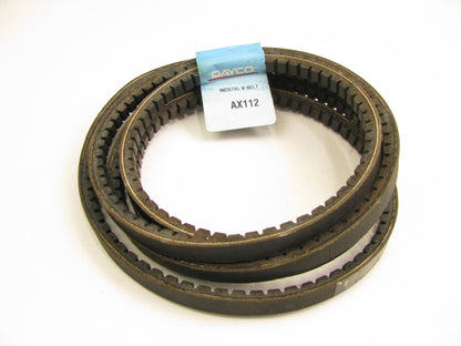 Dayco AX112 Cogged Industrial Accessory Drive Belt - 1/2'' X 114''