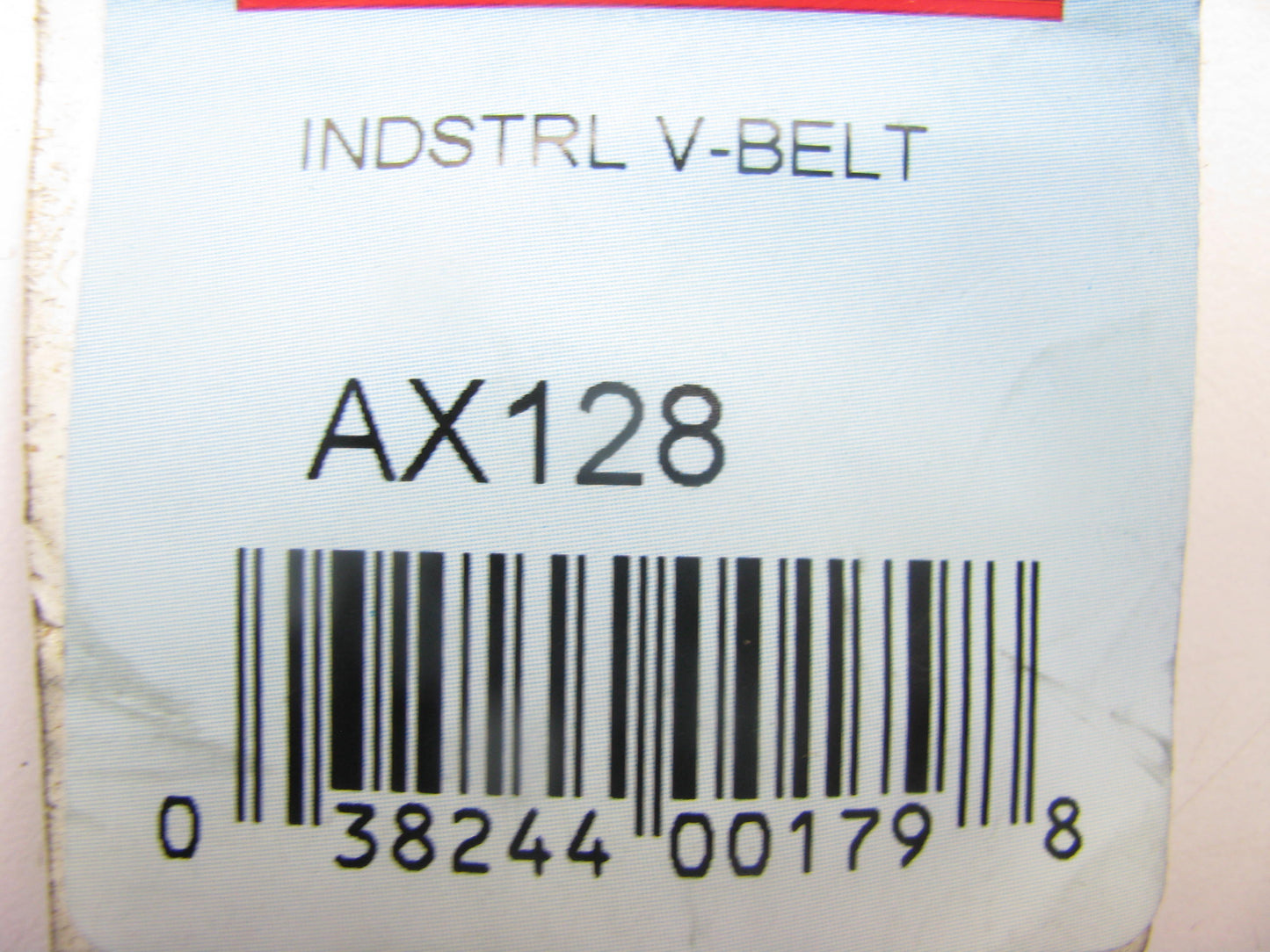 Dayco AX128 Industrial Cogged Accessory Drive Belt - 1/2'' X 130''