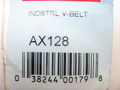Dayco AX128 Industrial Cogged Accessory Drive Belt - 1/2'' X 130''