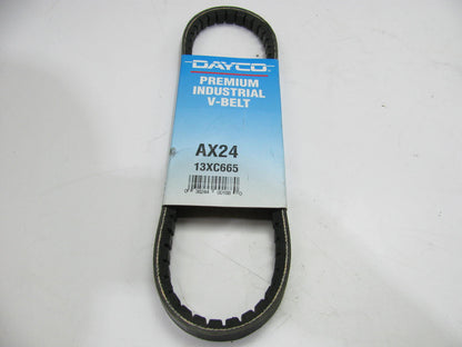 Dayco AX24 Cogged Industrial Accessory Drive Belt - 1/2'' X 26''