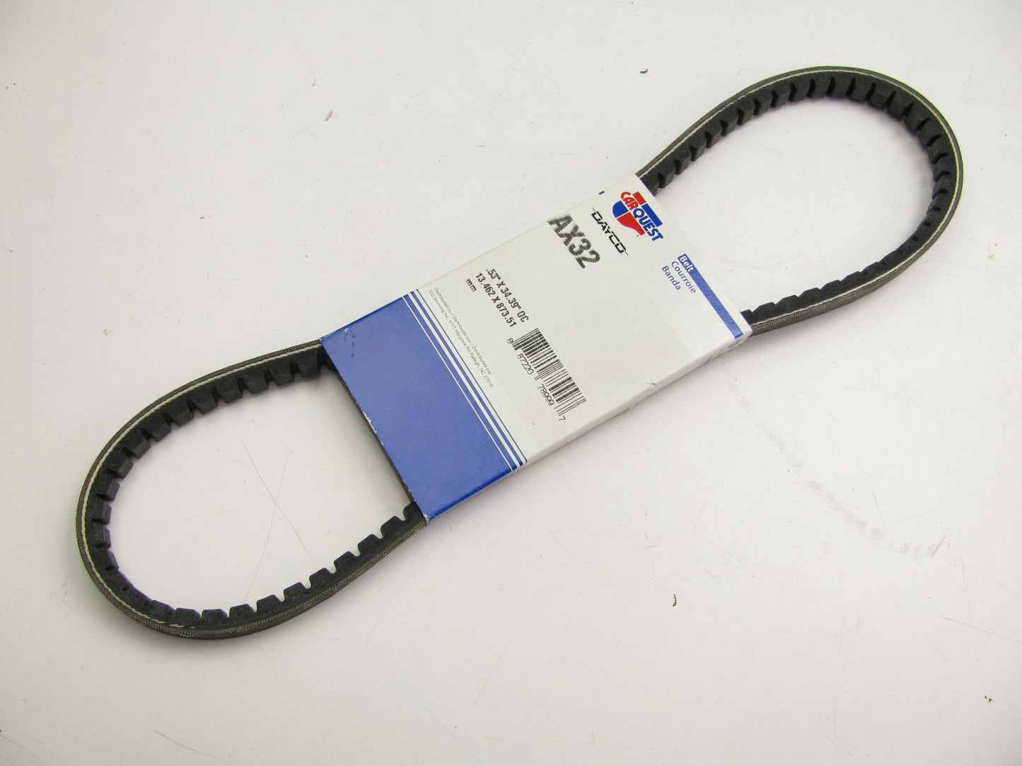 Dayco AX32 Industrial Accessory Drive V-Belt - 0.53'' X 34.39''