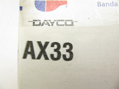Dayco AX33 Industrial Accessory Drive V-Belt - 0.53'' X 35.39''
