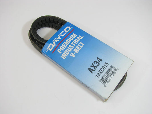 Dayco AX34 Industrial Cogged Accessory Drive Belt - 1/2'' X 36''