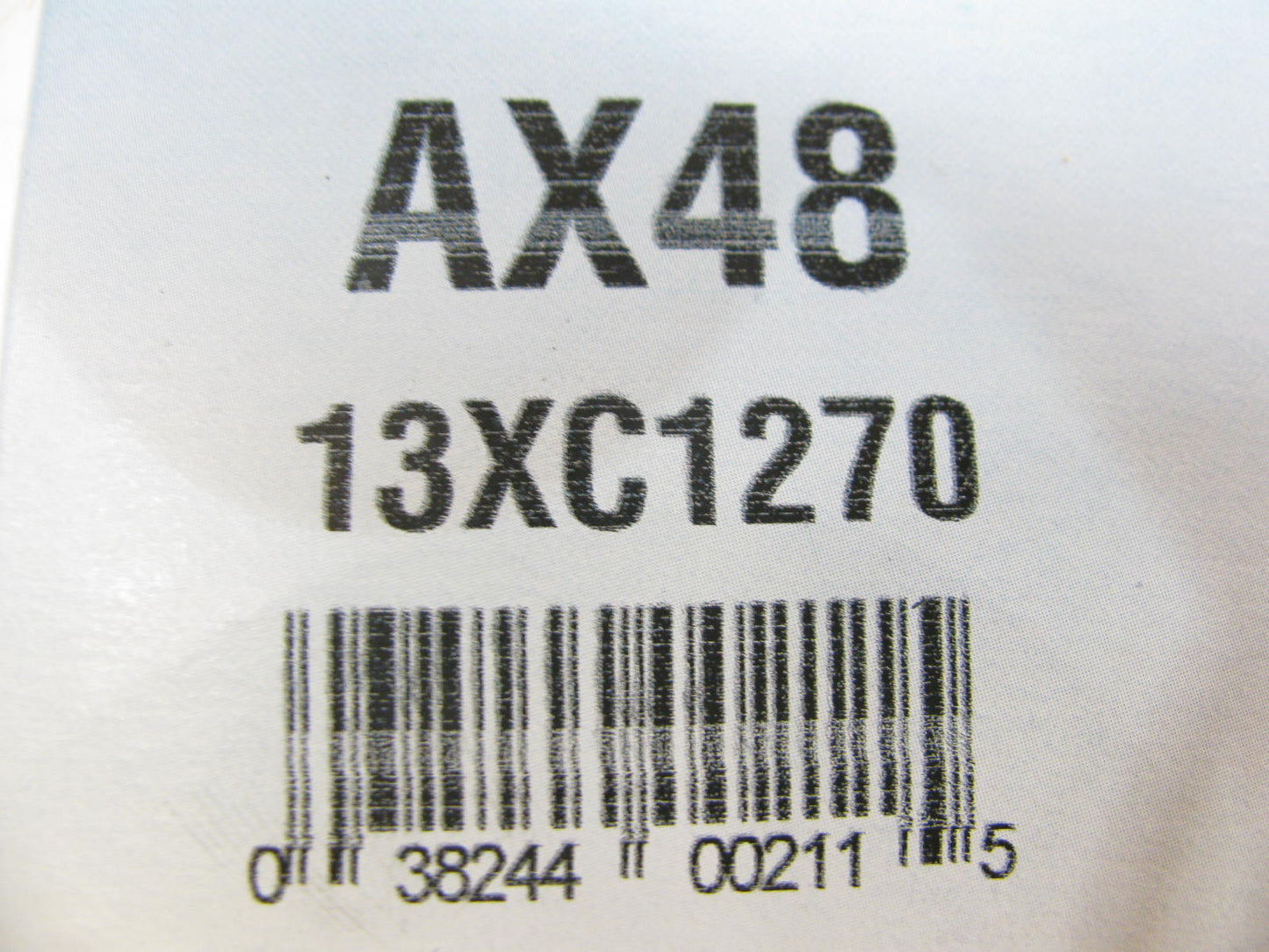 Dayco AX48 Industrial Accessory Drive V-Belt - 0.53'' X 50.39''
