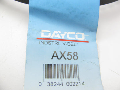 Dayco AX58 Industrial Accessory Drive Belt - 0.53'' X 60.08''