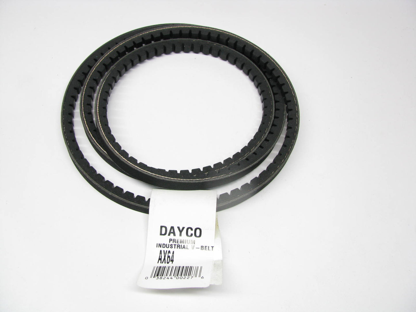 Dayco AX64  Cogged V-Belt, Outside Length 66 In