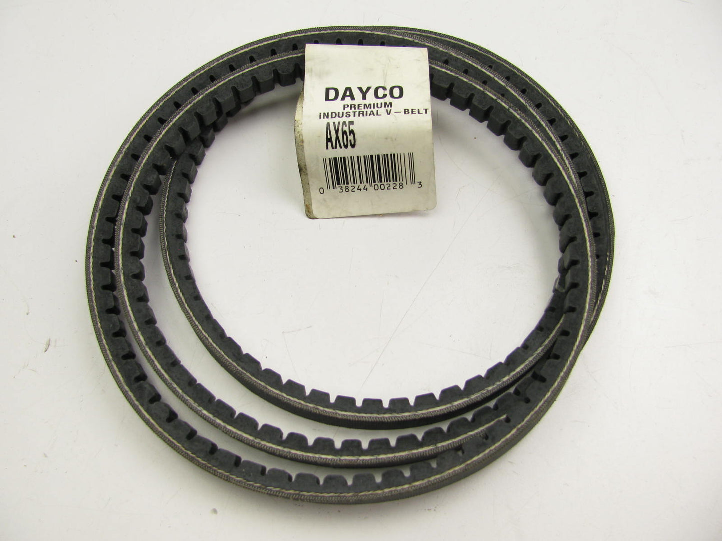 Dayco AX65 Industrial Cogged Accessory Drive V-Belt - 1/2'' X 67''