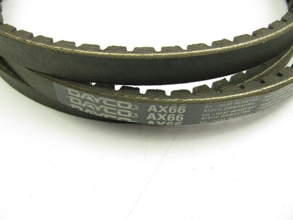 Dayco AX66 Industrial Accessory Drive Belt - 0.53'' X 68.39''