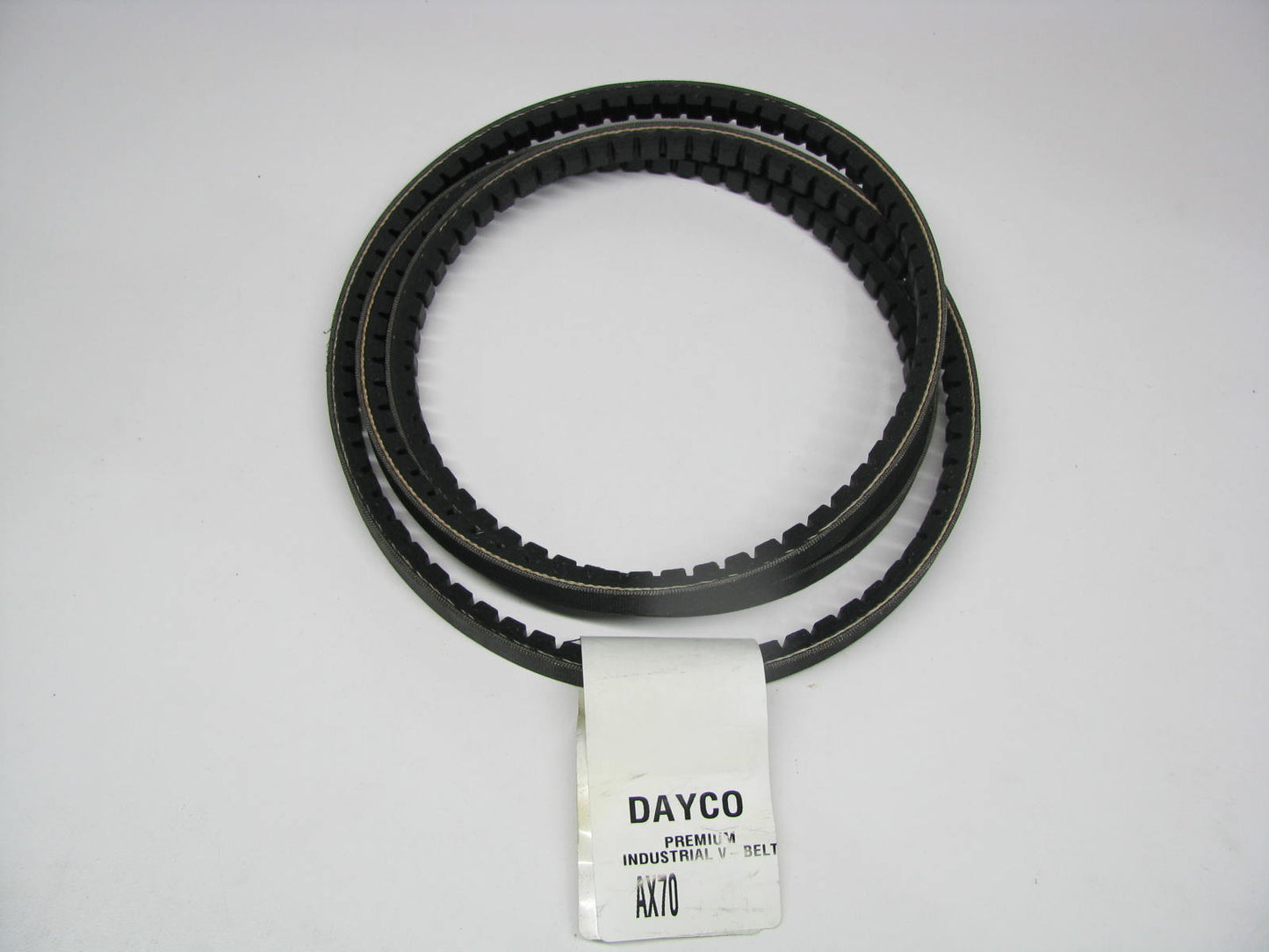 Dayco AX70  Cogged V-Belt, Outside Length 72 In