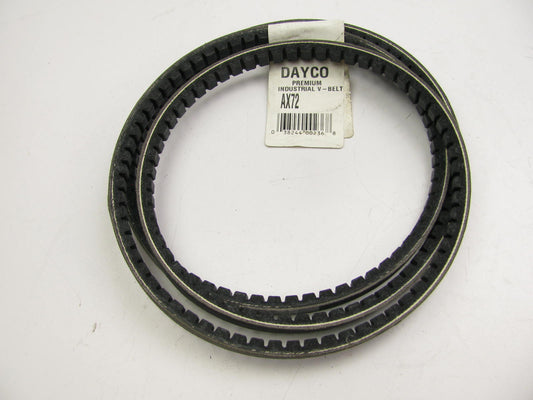 Dayco AX72 Industrial Accessory Drive V-Belt - 0.53'' X 74.39''