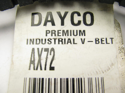 Dayco AX72 Industrial Accessory Drive V-Belt - 0.53'' X 74.39''