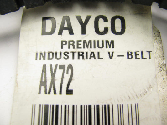 Dayco AX72 Industrial Accessory Drive V-Belt - 0.53'' X 74.39''