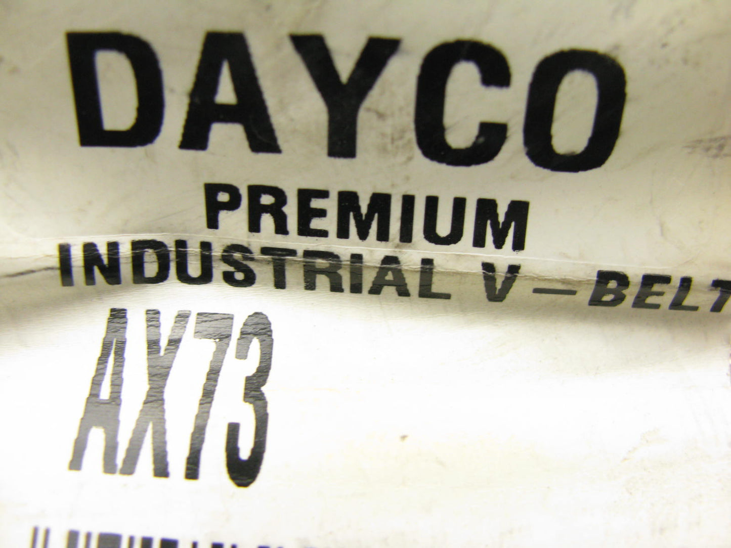 Dayco AX73 Industrial Accessory Drive V-Belt - 0.53'' X 75.39''