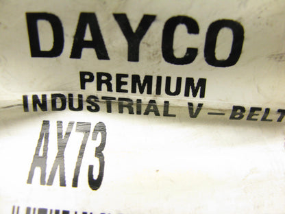 Dayco AX73 Industrial Accessory Drive V-Belt - 0.53'' X 75.39''