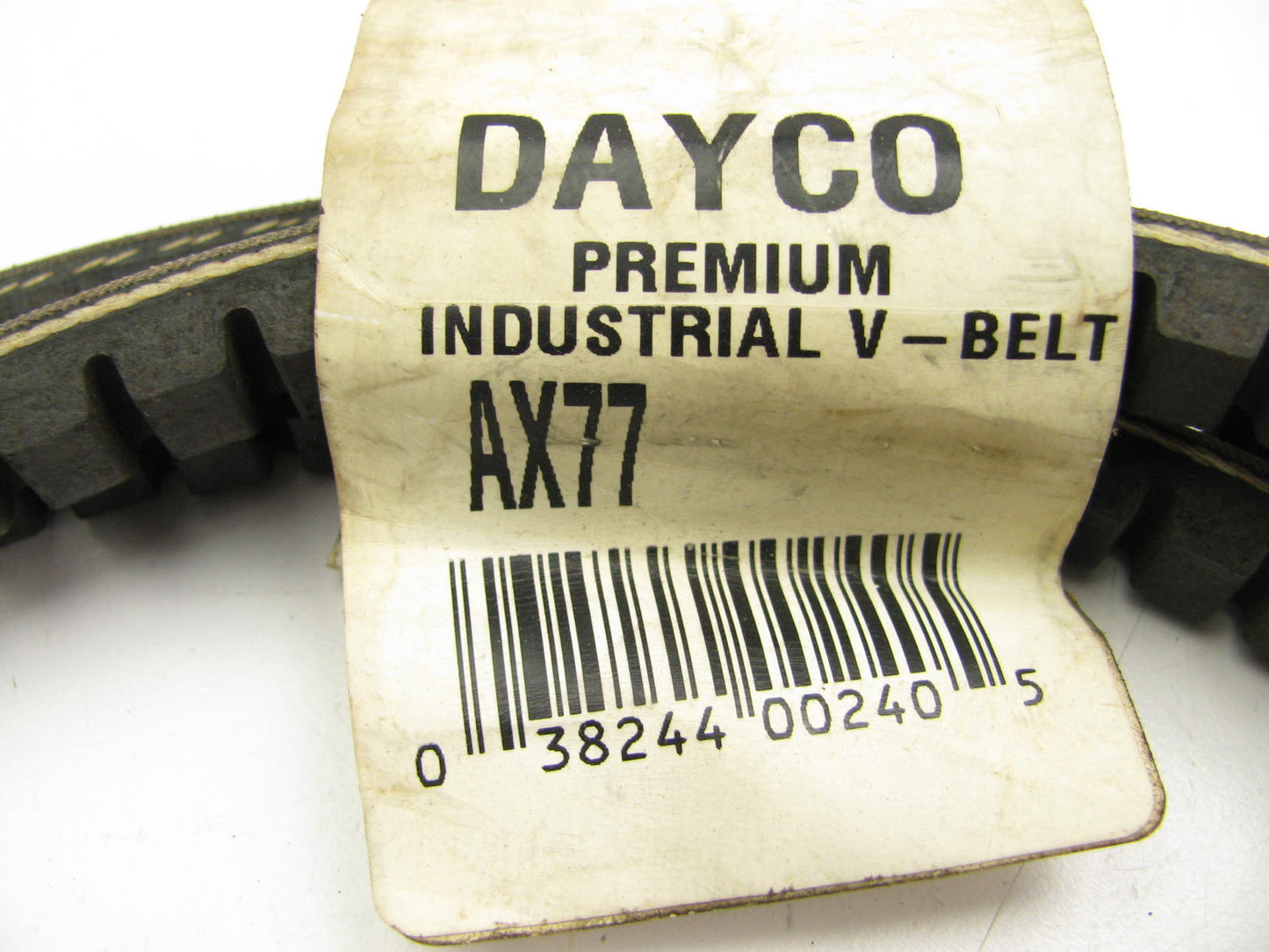 Dayco AX77 Industrial Accessory Drive V-Belt - 0.53'' X 79.39''