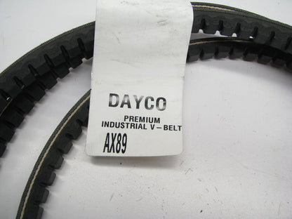 Dayco AX89 Cogged Industrial Accessory Drive Belt - 1/2'' X 91''