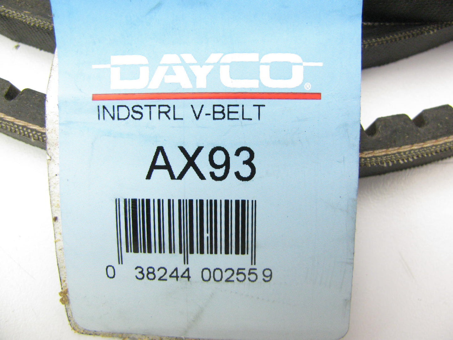 Dayco AX93 Industrial Cogged Accessory Drive Belt - 0.53'' X 95.08''