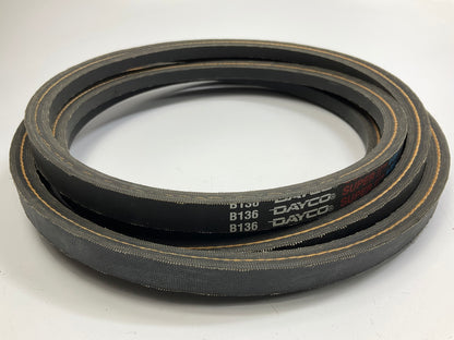 Dayco B136 Industrial Accessory Drive Belt, 5/8'' X 139''