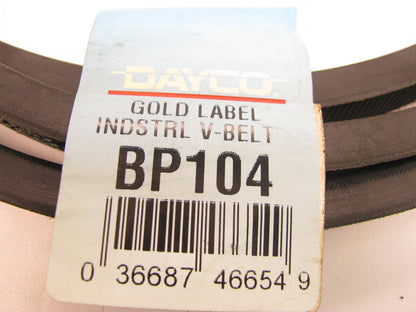Dayco BP104 Industrial Accessory Drive Belt - 21/32'' X 107''
