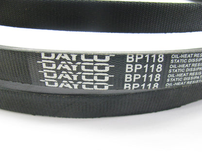 Dayco BP118 Industrial Accessory Drive Belt - 0.66'' X 121''