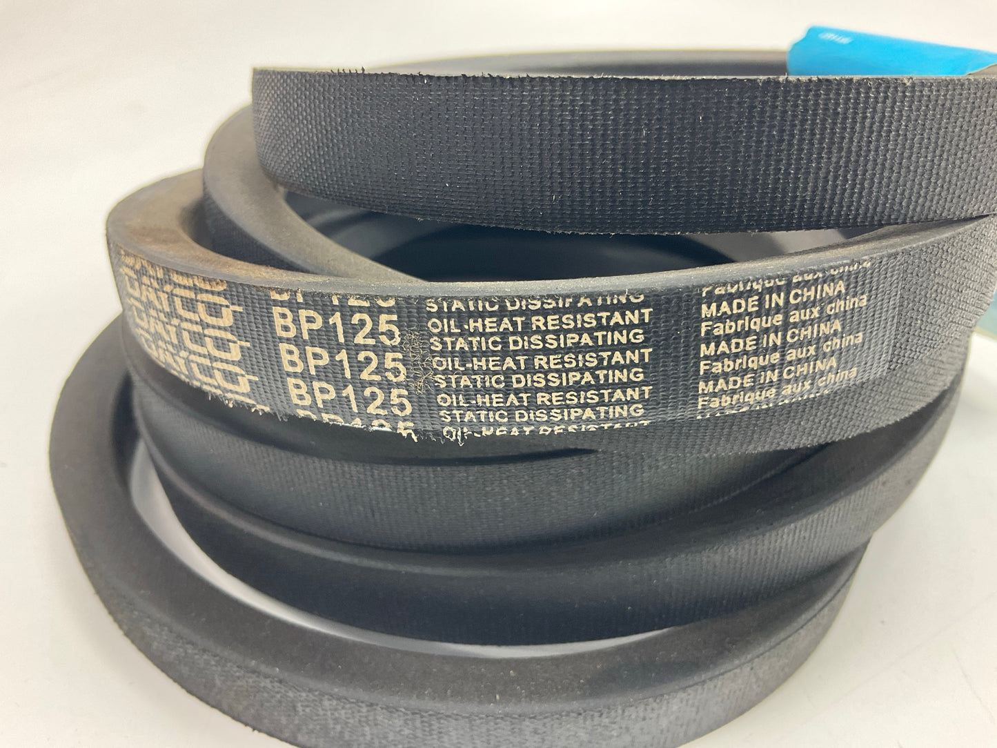 Dayco BP125 Industrial Accessory Drive Belt, 5/8'' X 128''
