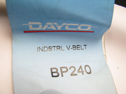 Dayco BP240 Industrial Accessory Drive Belt - 21/32'' X 241''