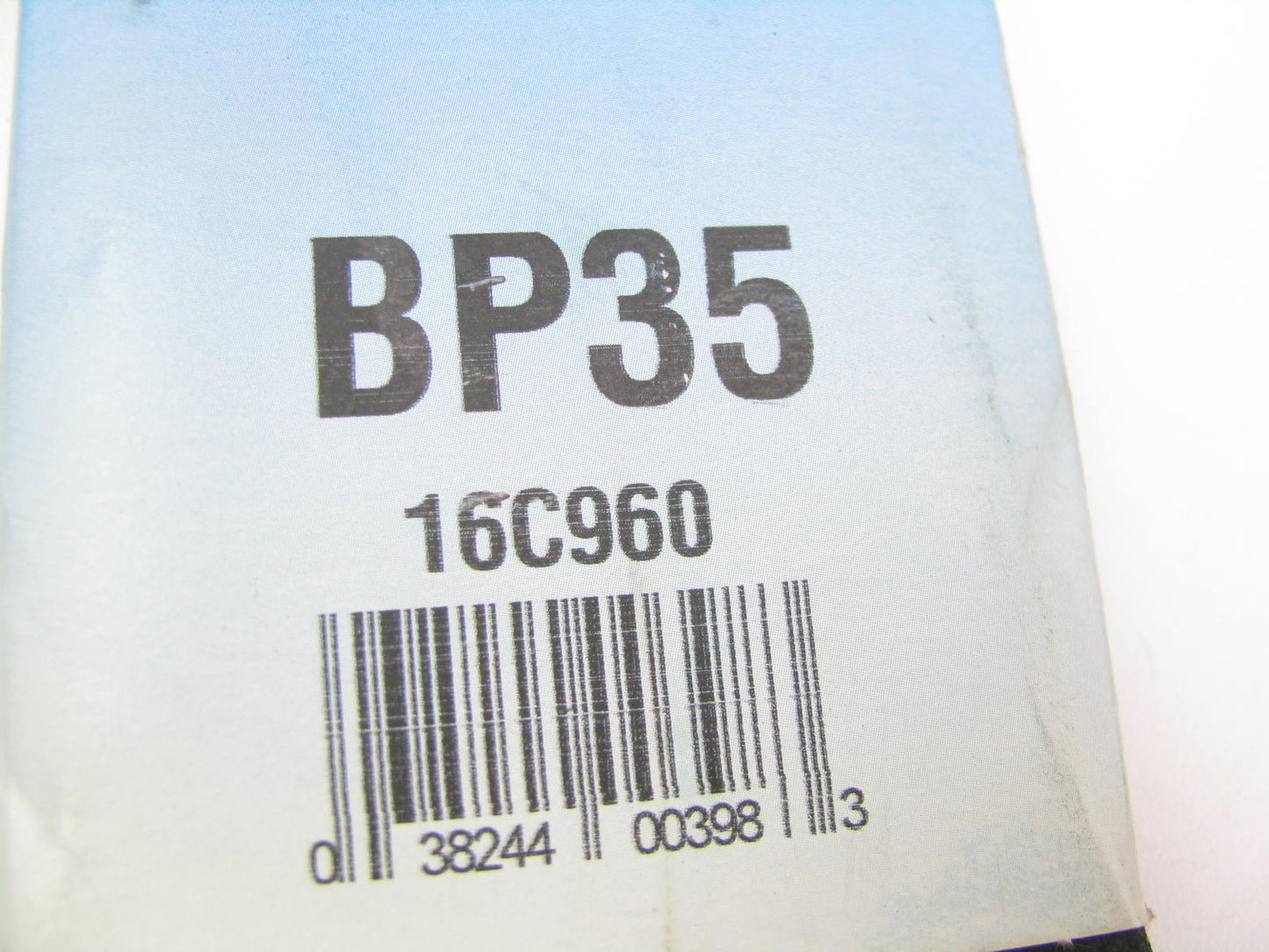 Dayco BP35 Industrial Accessory Drive Belt - 0.66'' X 38''
