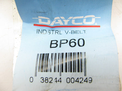 Dayco BP60 Industrial Accessory Drive Belt - 21/32'' X 63''