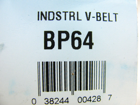 Dayco BP64 Industrial Accessory Drive Belt - 21/32'' X 67''