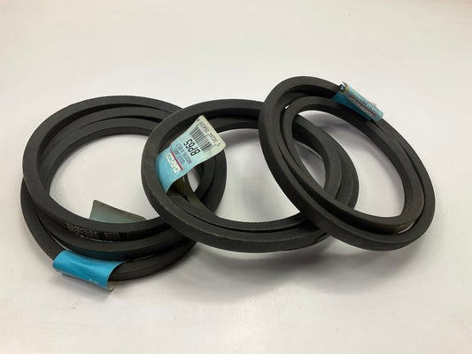 (3) Dayco BP68 Industrial Accessory Drive Belt - 5/8'' X 71''