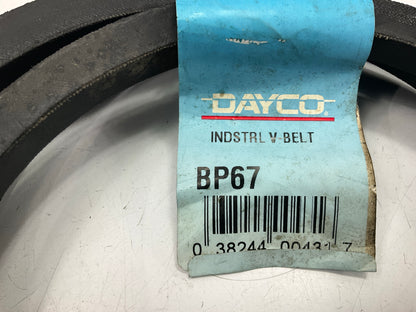 Dayco BP67 Industrial Accessory Drive Belt - 21/32'' X 70''