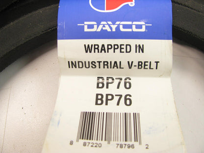 Dayco BP76 Industrial Accessory Drive V-Belt - 0.66'' X 79''