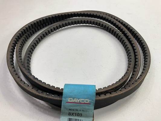 Dayco BX103 Cogged Industrial Accessory Drive Belt, 21/32'' X 106''