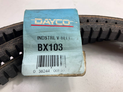 Dayco BX103 Cogged Industrial Accessory Drive Belt, 21/32'' X 106''