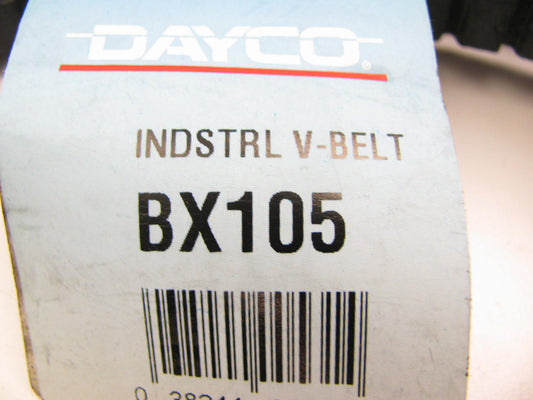 Dayco BX105 Cogged Industrial Accessory Drive V-Belt - 21/32''  X 108''
