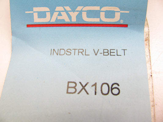 Dayco BX106 Industrial Accessory Drive V-Belt - 0.67'' X 109.10''