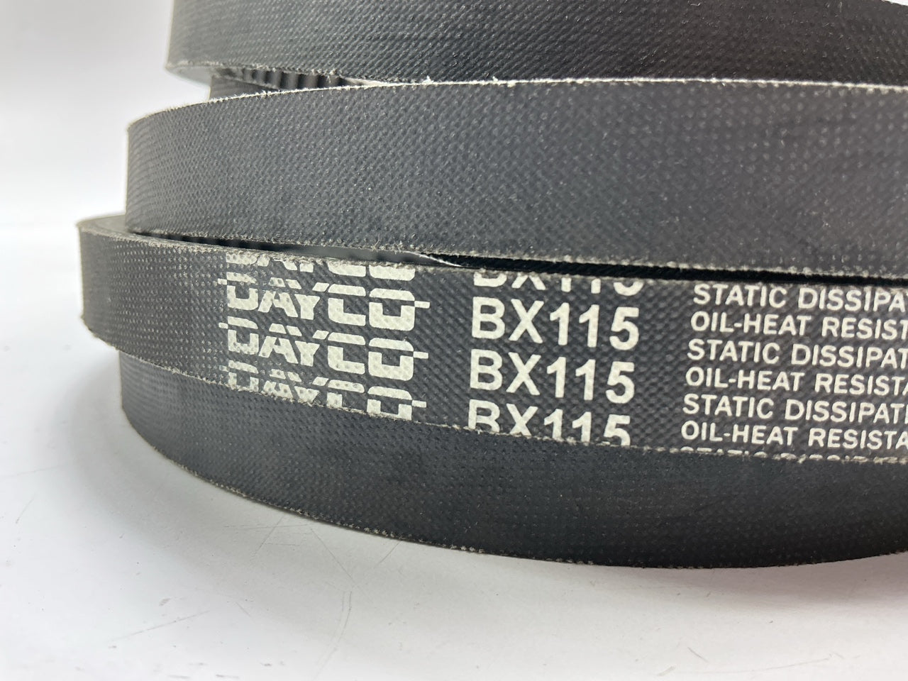Dayco BX115 Cogged Industrial Accessory Drive Belt - 21/32'' X 118''